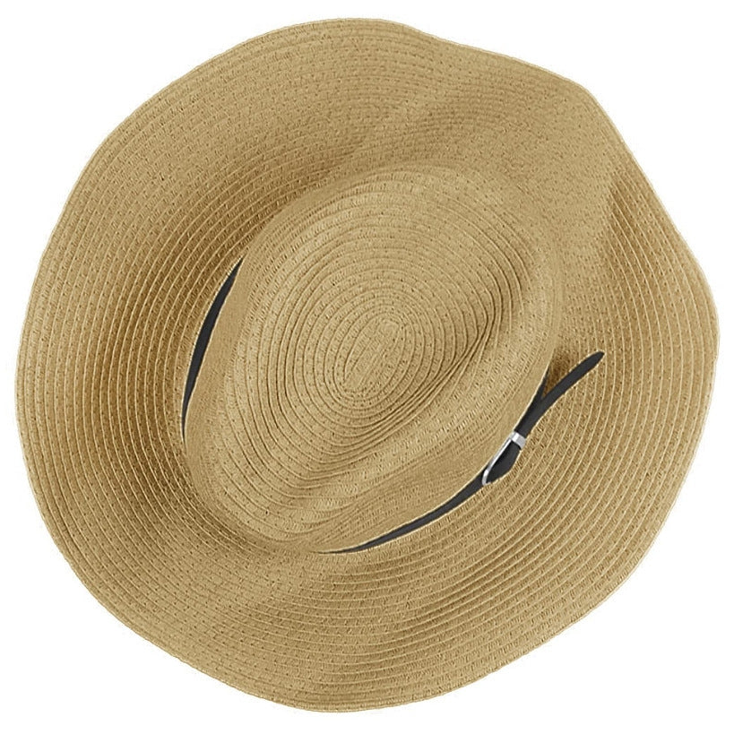 Straw Cowboy Hat with Belt Band